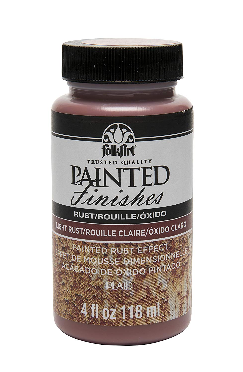 Folkart Painted Finishes - Red Rust - Al Masam Stationery LLC Main image
