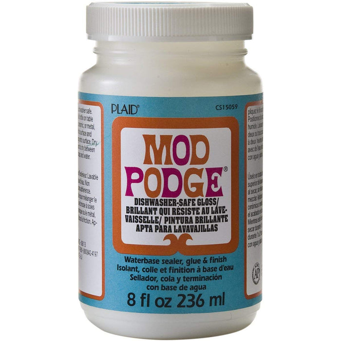 Mod Podge Dishwasher Safe Gloss 8 Oz. - Al Masam Stationery LLC