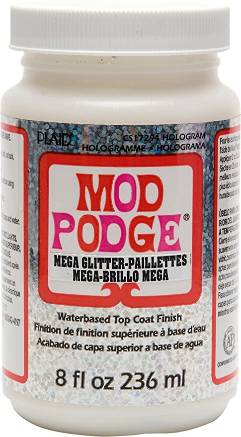 Mod Podge Mega Glitter Hologram 236ml - Al Masam Stationery LLC Main image