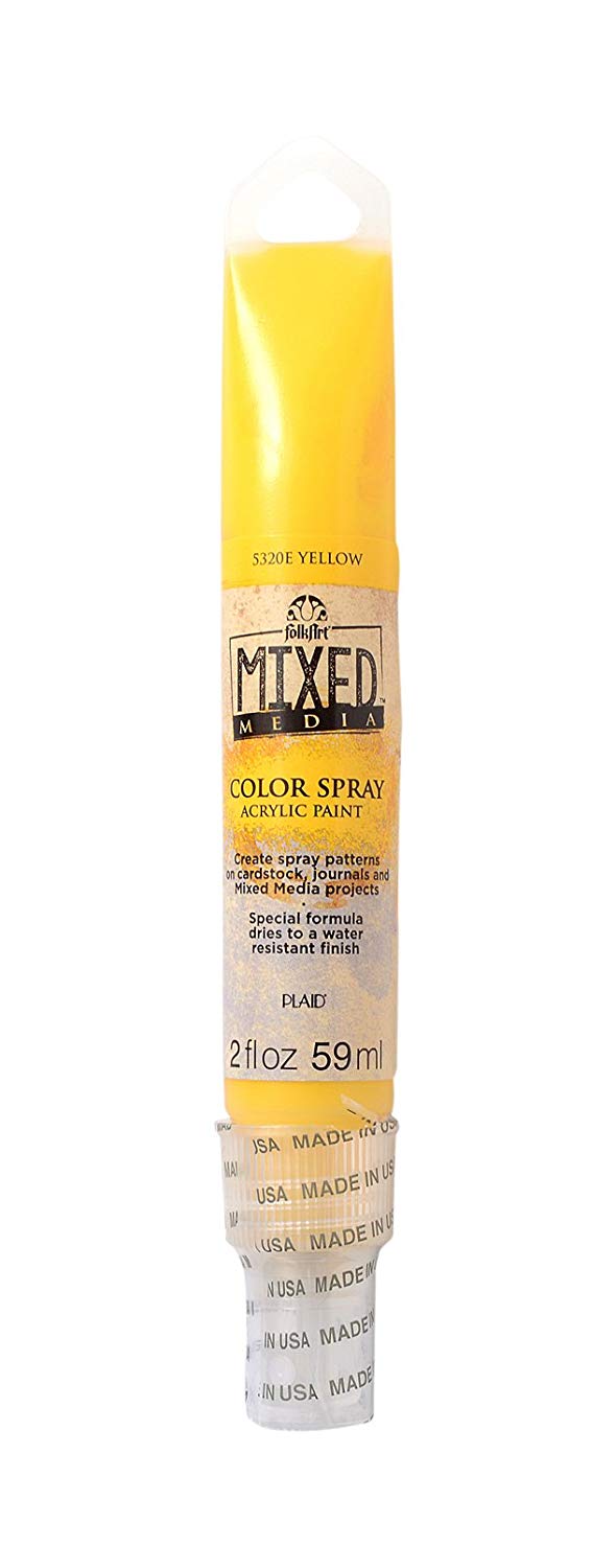 COLOR SPRAY PAINT - YELLOW