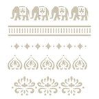 Folkart Handmade Charlotte Stencil Ali Baba - Al Masam Stationery LLC