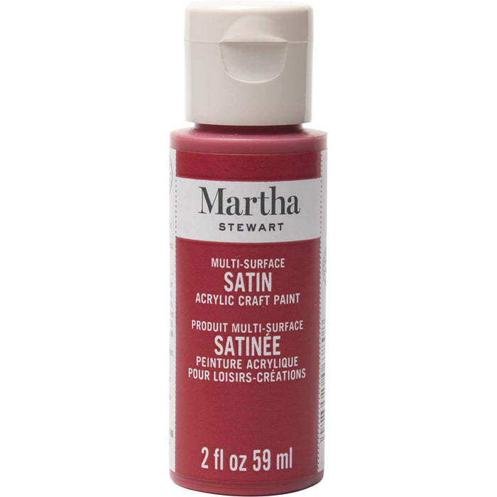 Martha Stewart Cps Prl 2Oz Red Satin - MSP 72935 - Al Masam Stationery LLC