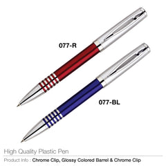 AMS-077 (Plastic pens) - Al Masam Stationery LLC