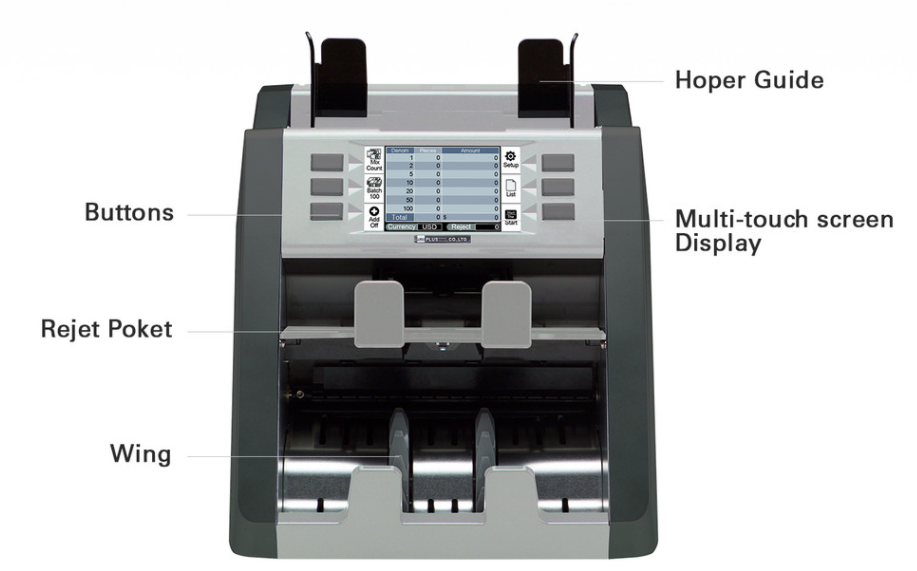 FRICTION/CIS CASH COUNTING MACHINE PLUS P30 - Al Masam Stationery LLC