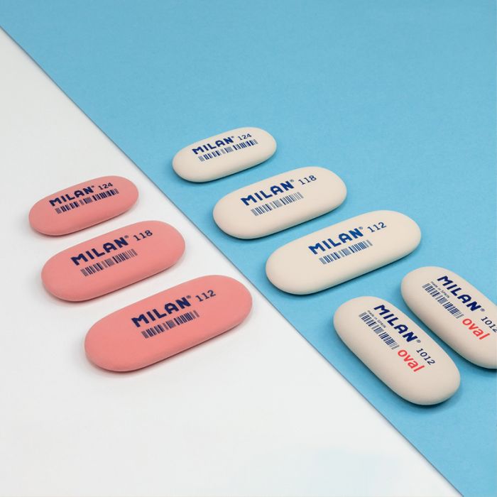 Oval 1012 Soft Synthetic Rubber Erasers - Al Masam Stationery LLC