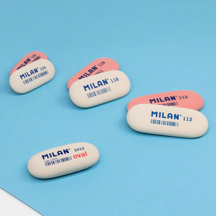 Oval 1012 Soft Synthetic Rubber Erasers Secondary image