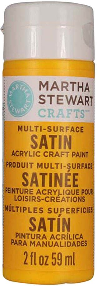 Martha Stewart Multi Surface Paint Satin 2 Oz. Pollen - Al Masam Stationery LLC