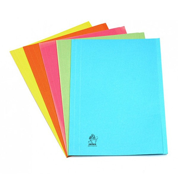 Square Cut Folder Without Metal Fastner A4 Size - Buff - Al Masam Stationery LLC