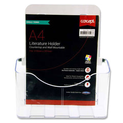 CONCEPT A4 LITERATURE HOLDER SINGLE TIER - Al Masam Stationery LLC