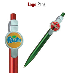 AMS-101 - Plastic Pen with Big Logo Space for Printing - Al Masam Stationery LLC