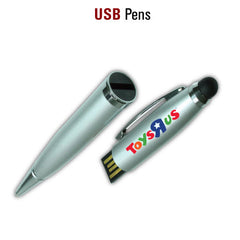 Silver Touch Screen USB Pen - Al Masam Stationery LLC