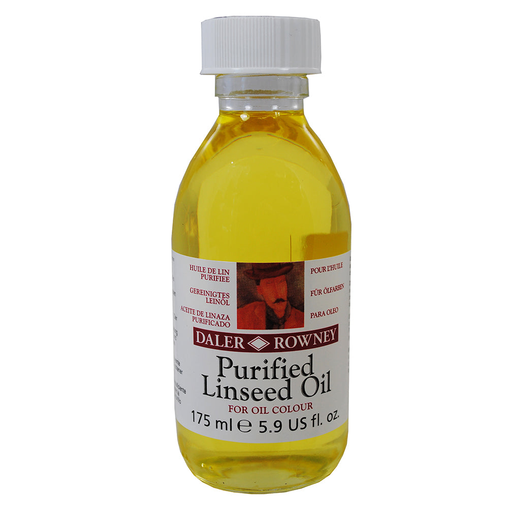 Daler Rowney Purified Linseed Oil- Oil Medium - 300ML Secondary image