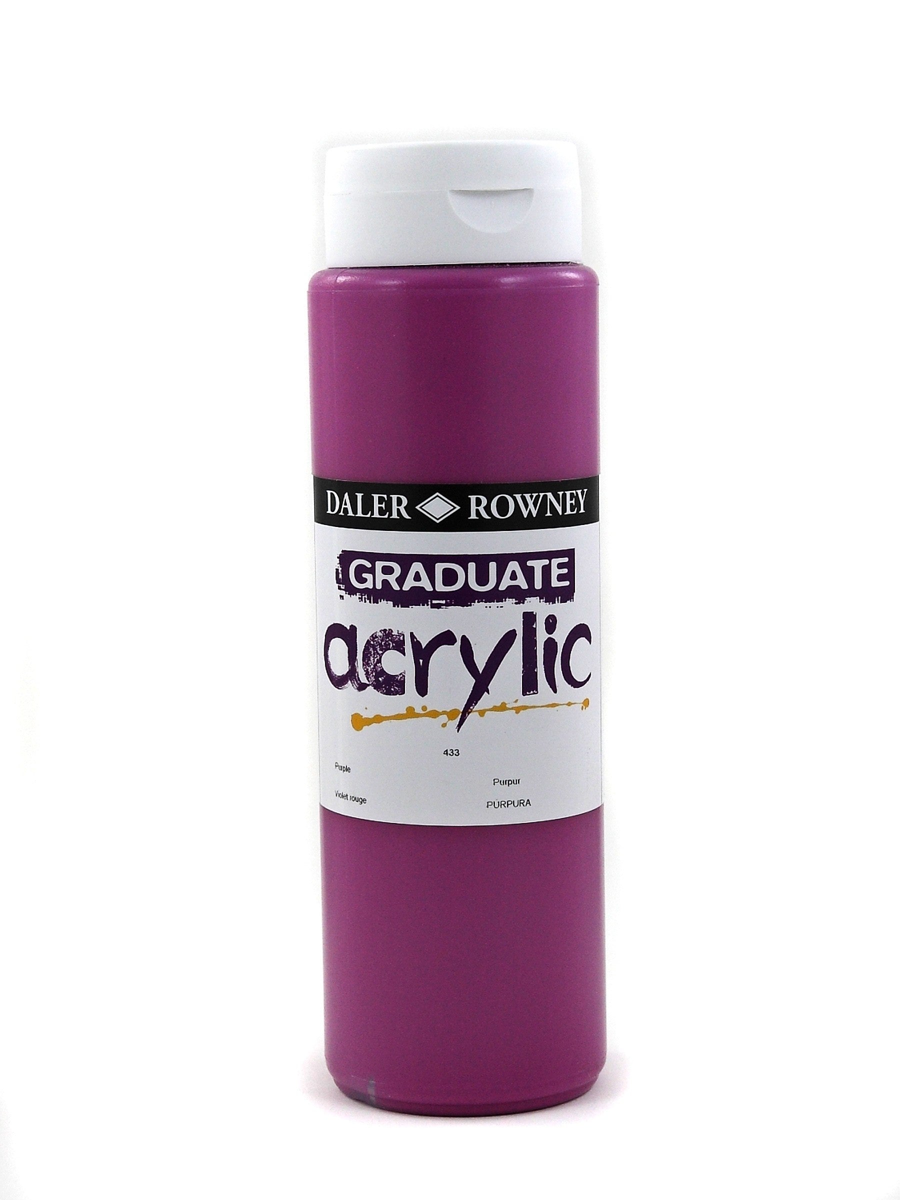 Daler Rowney Graduate Acrylic Color PURPLE - Al Masam Stationery LLC