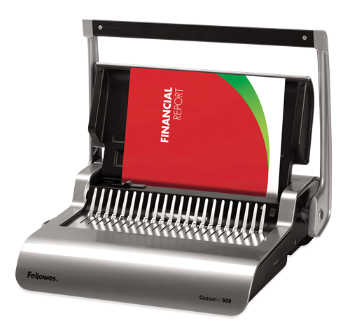 Comb Binding Machine Fellowes Quasar 500+ - Al Masam Stationery LLC
