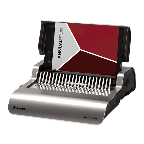 Electric Comb Binding Machine Quasar E 500+ - Al Masam Stationery LLC