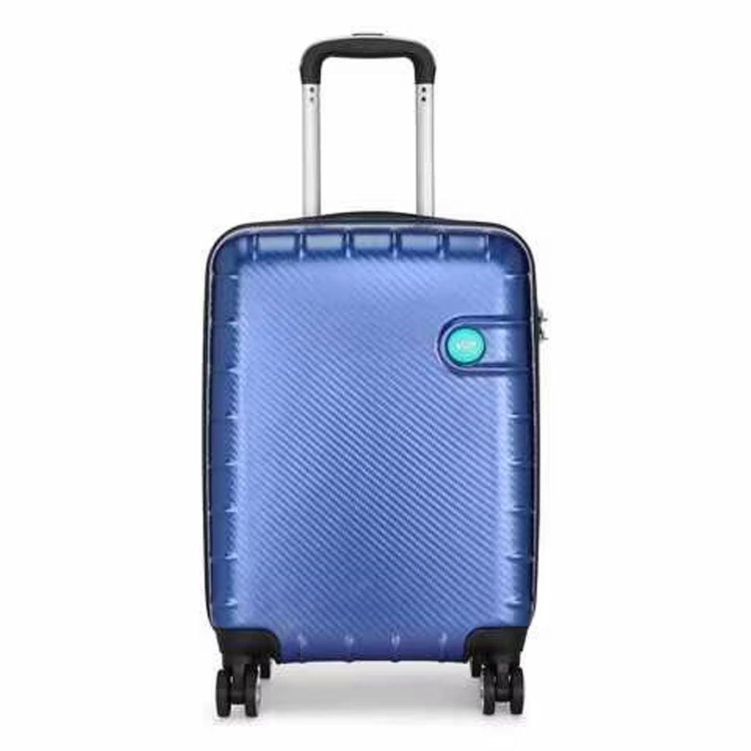 VIP Lisbon 22x50x69cm 4 Wheel Strolly Med Blue - Al Masam Stationery LLC