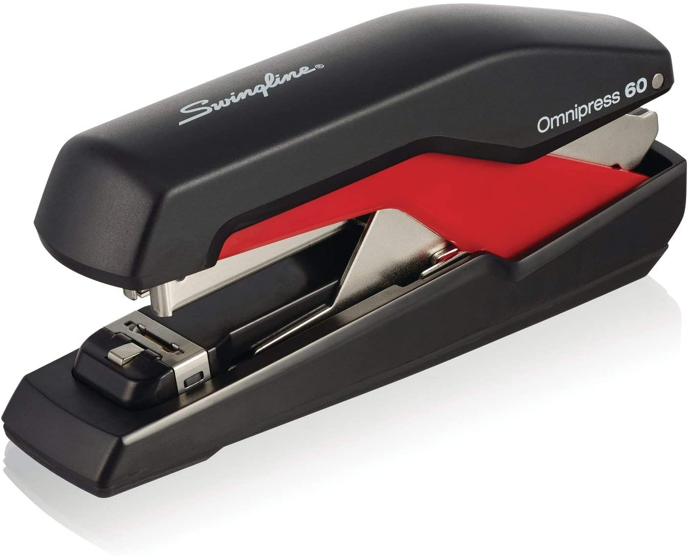 Rapid Stapler Omnipress FS SO60 60sheet black and Red - Al Masam Stationery LLC Main image