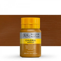 WINSOR & NEWTON GALERIA ACRYLIC PAINT 250ML RAW SIENNA - Al Masam Stationery LLC