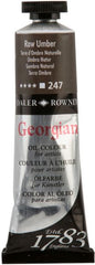 Daler Rowney Georgian Oil Paint - Raw Umber 38 ml