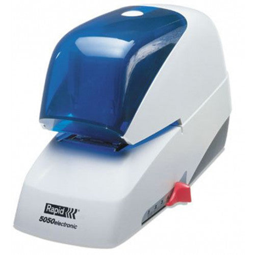 Rapid Electric Stapler R5050E Black 240v 50sh - Al Masam Stationery LLC