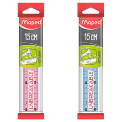 Maped Ruler Study Unbreakable 15cm - Al Masam Stationery LLC