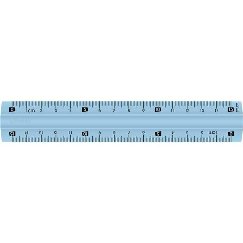 Maped Ruler Study Unbreakable 15cm - Al Masam Stationery LLC