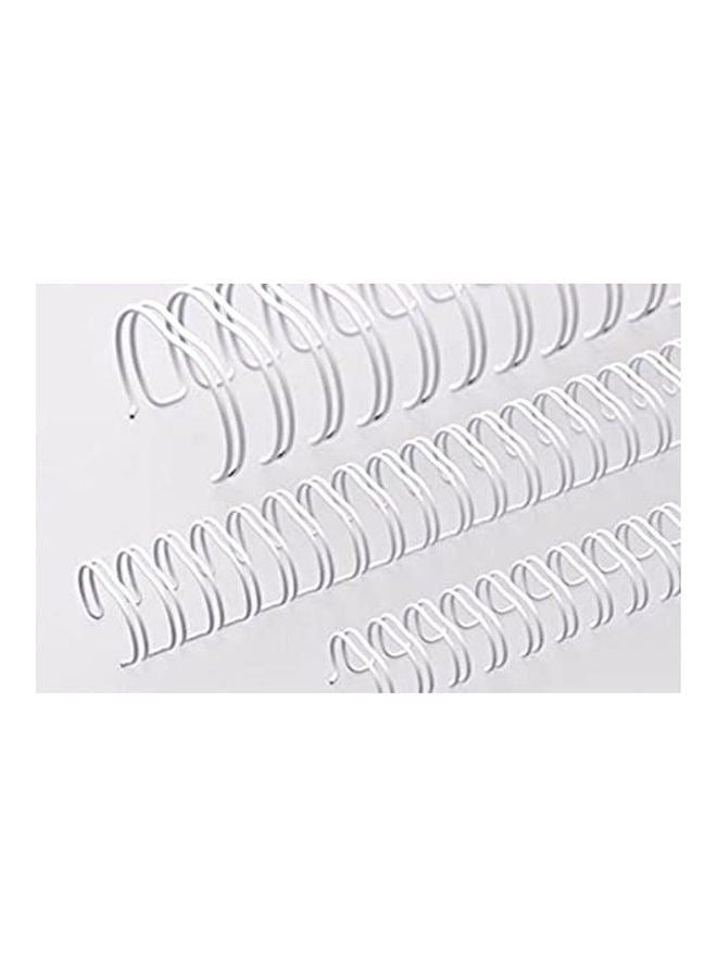 Renz 3:1 Binding Wire 11mm White - Al Masam Stationery LLC