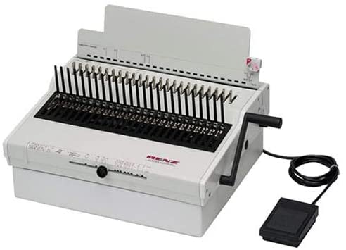 Renz Electric Plastic Comb Binding Machine - RZ-BM2-COMBI-CFT - Al Masam Stationery LLC Main image