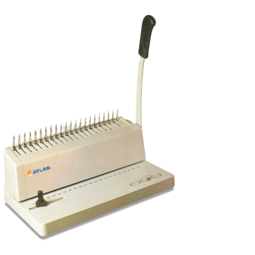 Atlas Manual Comb Punch&Binding Machine PB21