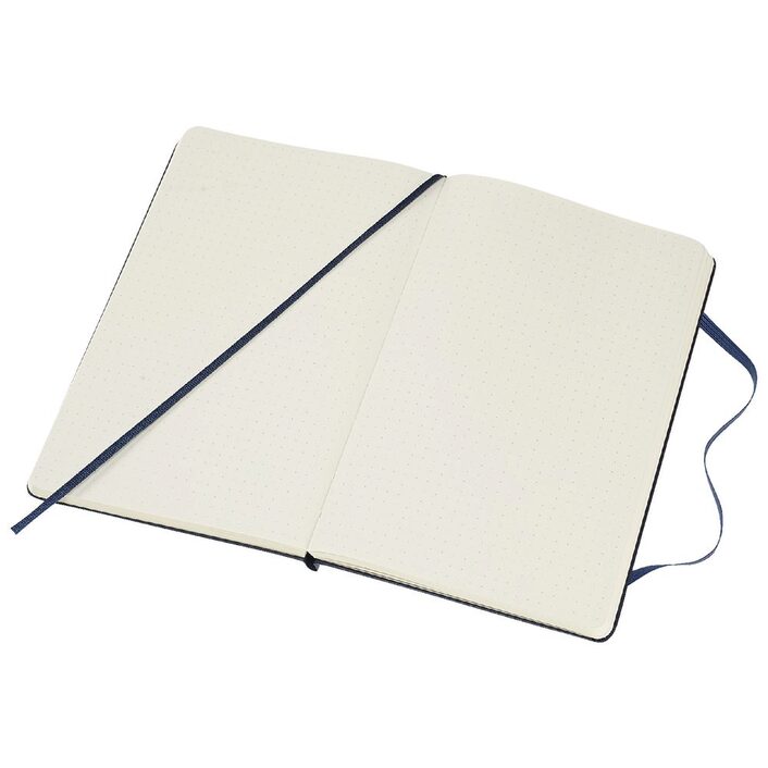 Moleskine Dot Grid Notebook Hard Cover A5 Sepphire Blue - Al Masam Stationery LLC