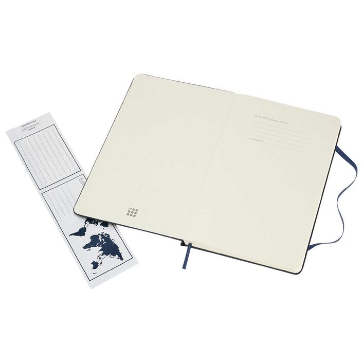 Moleskine Dot Grid Notebook Hard Cover A5 Sepphire Blue - Al Masam Stationery LLC