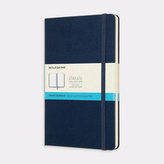 Moleskine Dot Grid Notebook Hard Cover A5 Sepphire Blue - Al Masam Stationery LLC