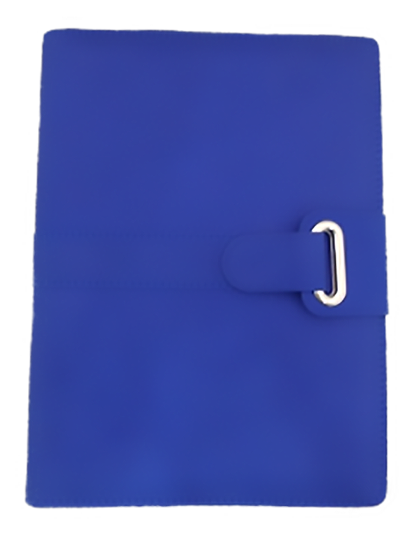 AMS-RM-200-F-62 - (BLUE) PU Leather Organizer - Al Masam Stationery LLC