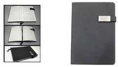 AMS-RM-8504 - BLACK - A4 size - Soft touch Notebooks - Al Masam Stationery LLC