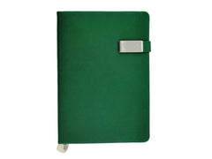 AMS-RM-8505 - GREEN - A5 size - Soft touch Notebooks - Al Masam Stationery LLC