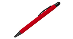 AMS-PN-42  - Rubberized pens with Stylus - Al Masam Stationery LLC