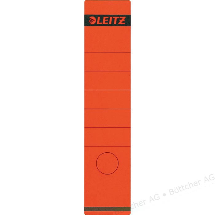 Leitz SPINE LABEL-RED-LONG-BROAD - Al Masam Stationery LLC