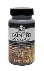 Folkart Painted Finishes - Brown Rust - Al Masam Stationery LLC