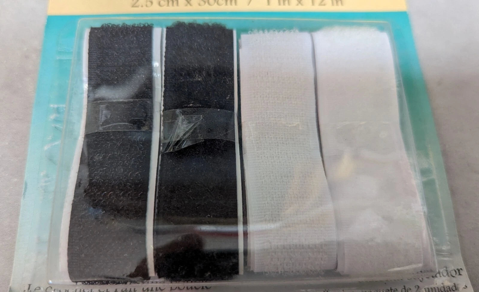 elcro Fabric Tape (Shakshak) – Reusable Black & White Fastening Tape Secondary image