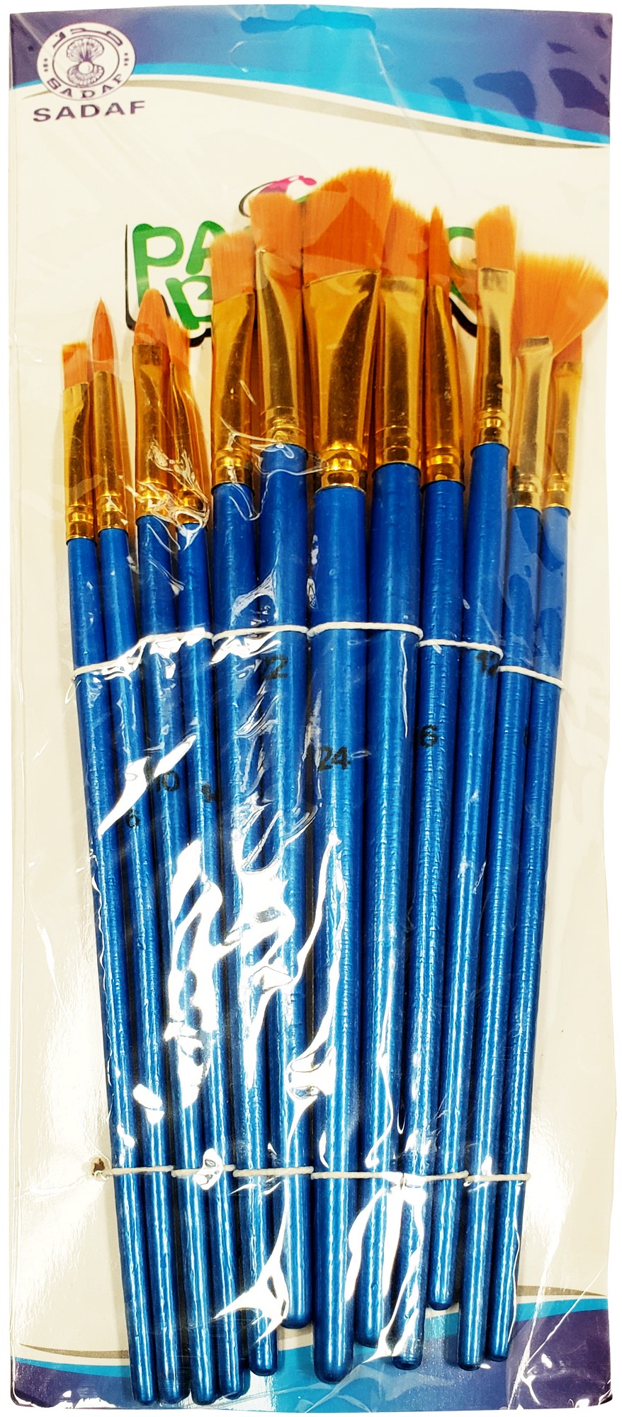 SADAF ARTIST NYLON BRUSH HAIR PD-88 - Al Masam Stationery LLC Main image