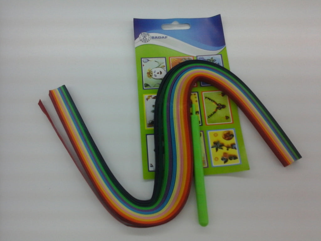 SADAF QUILLING ART PAPER W/PEN 7X420MM PD-99 - Al Masam Stationery LLC