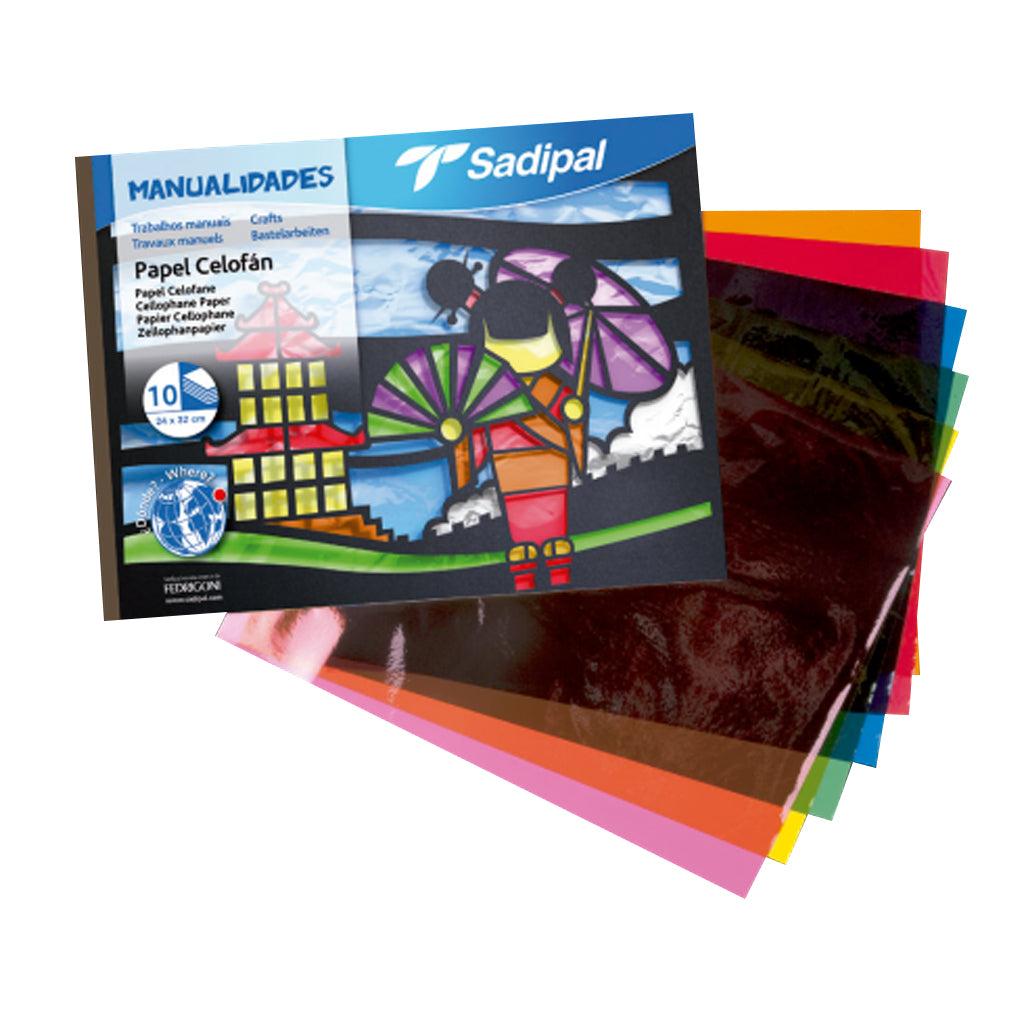SADIPAL Cellophane Paper 32x24cm - Al Masam Stationery LLC Main image