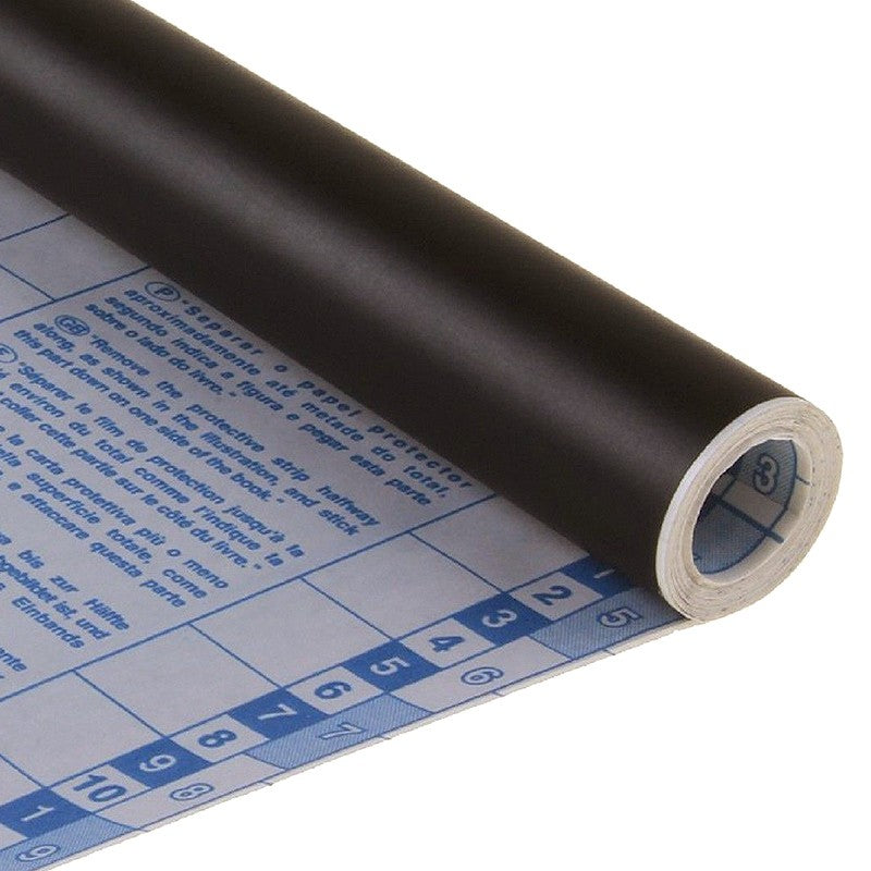 SADIPAL Coloured Self Adhesive Film-100 microns-0.5x3m-Black - Al Masam Stationery LLC Main image