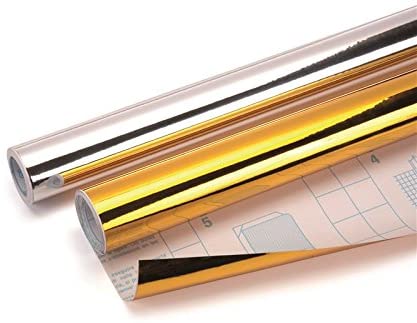 SADIPAL Coloured Self Adhesive Film-100 microns-0.5x3m-Silver Gloss Secondary image
