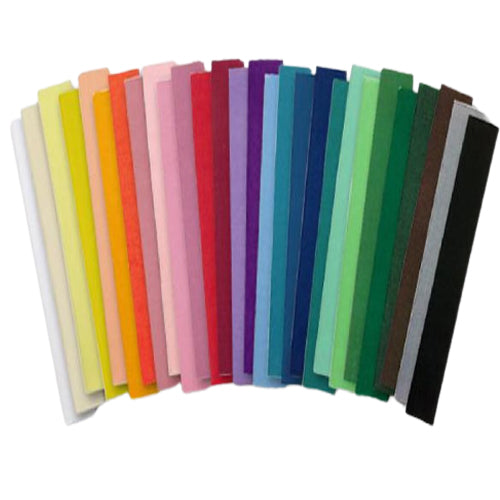 SADIPAL Crepe Paper Roll-32GMS-0.5x2.5m-Blue Pale - Al Masam Stationery LLC