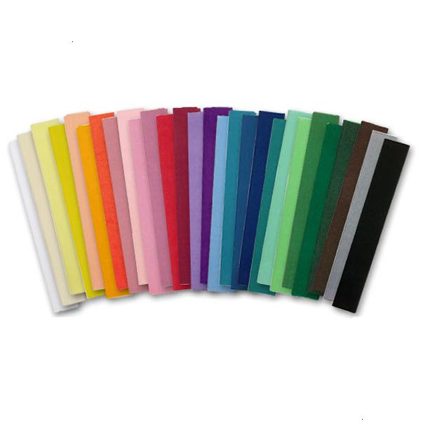 SADIPAL Crepe Paper Roll-32GMS-0.5x2.5m-Canary Yellow - Al Masam Stationery LLC