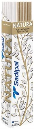 SADIPAL Display Craft Ribbed Paper Natura Range-High Resistant-1x3m-24 Rolls - Al Masam Stationery LLC Main image