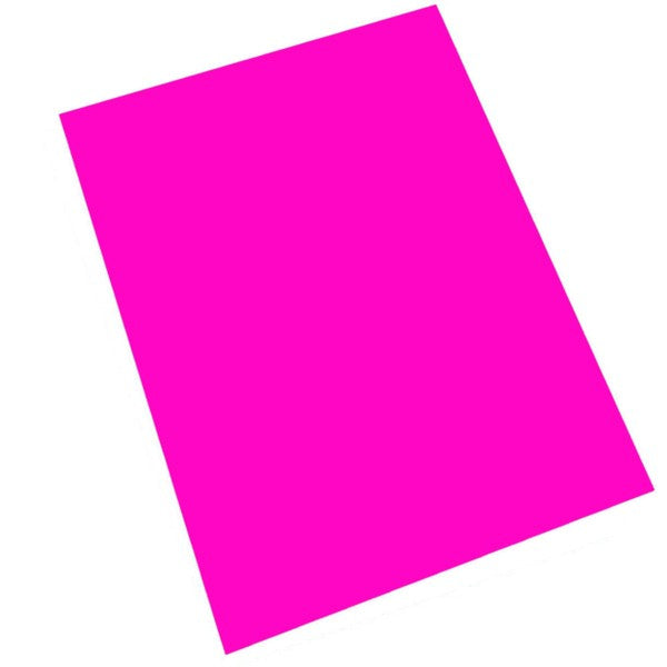 SADIPAL Fluorescent Card Board Colour Sheet-250GMS-Magenta - Al Masam Stationery LLC Main image