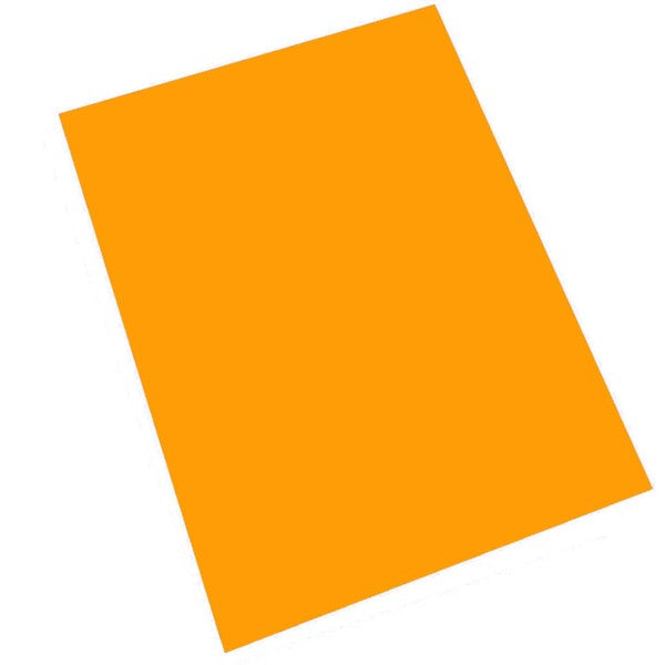 SADIPAL Fluorescent Card Board Colour Sheet-250GMS-Orange - Al Masam Stationery LLC Main image