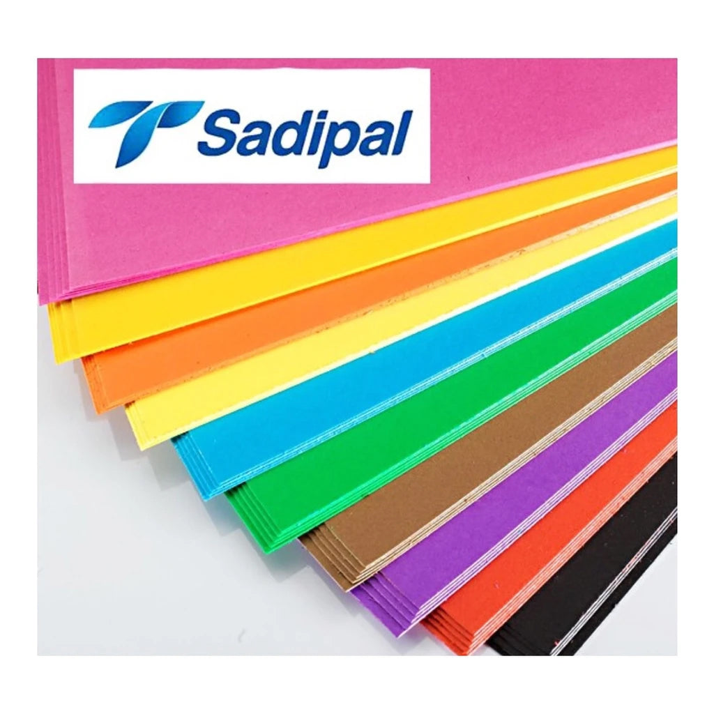 SADIPAL Sirio Card Board Colour Sheets-50x65cm-170 GMS-Vainille - Al Masam Stationery LLC